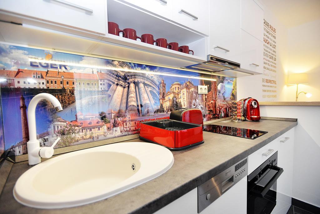 Nobilis Apartman Eger Exteriör bild